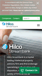 Mobile Screenshot of hilcostreambank.com